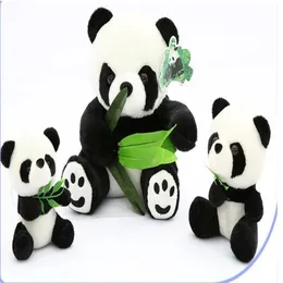 9 cm Simuleringsgigant Panda Plush Toy Small Pendant Children's Doll Stuffed Animals Movies TV Gifts212d