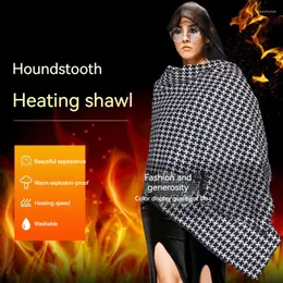 Одеяла проглотить Gird Оболочное одеяло домашний офис USB Электрический шал интеллектуальный открытый тепло единственный портативный плащ