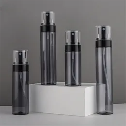 60-120 ml di spruzzo spray per pet bottiglia essenziale di olio essenziale di liquido placcatura placcatura vuota trasparente contenitore per profumo ricaricabile