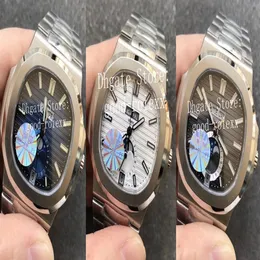 40 5 mm biały szary niebieski wybieranie Mens PF Fabryka Automatyczna Cal 324 S Qalu 24h Watch Men Men Moonphase Wyświetlacz 5726 Data dnia Księżyc Crysta 267W