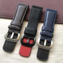Cinturini per orologi Cinturino in vera pelle da 28 mm di alta qualità con cuciture Cinturino da polso impermeabile in pelle di vitello Passanti per cinturino opaco per SevenFriday T221213