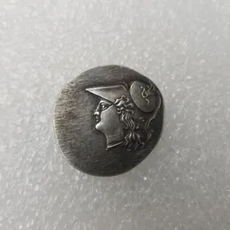 Forntida grekiska mynt Kopiera silverpl￤terade metallhantverk Specialg￥vor Type455