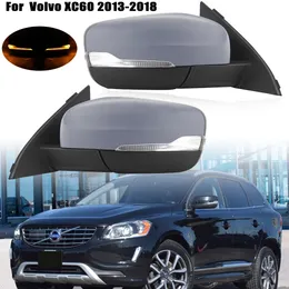 Car Passenger Door Wing Mirror Indicator Light For Volvo XC60 20 13-20 18 6 Wires Rearview Mirror Cover
