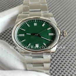 Męskie BPF Najnowsze zegarek 7 Style 36 mm 41 mm męskie kobiety 126000 124300 żółte niebieskie zielone zielone bransoletka Luminous Sapphire Cry300o