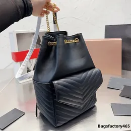 Zaini firmati da donna Luxurys Zaino Borsa a tracolla Tasche multiple Design lettera alfabeto Materiale Borse in pelle Capacità borsa natalizia Versatile