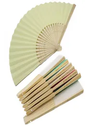 Favors 50Pcs Personalised Engraved Folding Hand Paper Fan Fold Vintage Fans outdoor Wedding Party Baby Shower Factory expert8665796