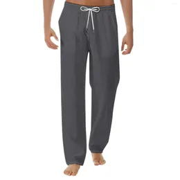 Calças masculinas Glitter Foam Star 12 Presente menino menino durante toda a temporada Fit Pant casual pintura de cor sólida linho de algodão solto