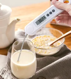 Последний пищевой термометр 17x3,4 см имеет высокий тип складного зонда для температуры масла.