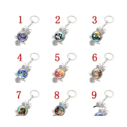 Key Rings Gift Retro Owl Time Gemstone Metal Keychain Glass Kr149 Keychains Mix Order 20 Pieces A Lot Ok Yas 168 W2 Drop Delivery Jew Ot2Yw