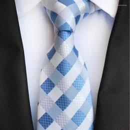 蝶ネクタイSKNG MEN STRIPED TIE JACQUARD WOVEN MEN'S NECKTIEネックシルククラシックフォーマルな結婚式のパーティーGroom Sell