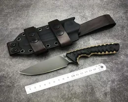 Miller BrosBlades M27 Straight knife DC53 Blade G10 handle with Kydex sheath Survival Military Tactical Gear Defense Outdoor Hunt2309989