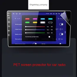 9" 10.1" INCH PET Screen protector Film for TEYES CC2 CC2L Spro 2 DIN GPS Car Radio Multimedia Player Navigation