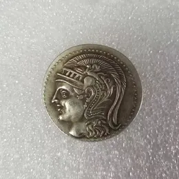 Forntida grekiska mynt Kopiera silverpläterade metallhantverk Specialgåvor Type451
