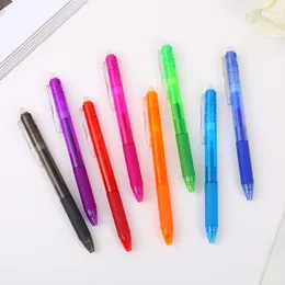 Pieces Lytwtw's Stationery School Office Erasable Press Multicolour Gel Pen Supply Cute Kawaii Creative Pretty Lovely