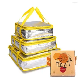 Torby do przechowywania przenośna pizza dostawa worka izolacja składana piknik lodowe opakowanie żywność napój termiczny izolowany