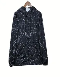 メンズジャケット春秋のコートウィンドランナーファッションフード付きジャケットスポーツウィンドブレーカーカジュアルジッパーコートマンアウターウェア衣料品2091869