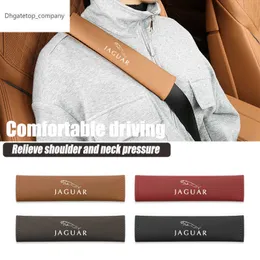 Car Seat Belt Cover Protect Shoulder Neck Soft Pad Accessories For Jaguar XF XE X-Type F-Pace XJ XEL XFL F-Type E-Pace X XK