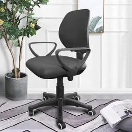 Stuhl Deckt abdeckt Spandex Elastic Office Cover abnehmbarer Stretch -Computer -St￼hle Sitz