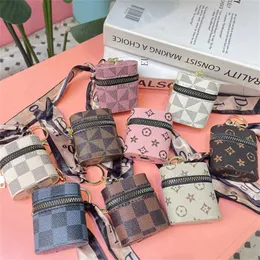 10st Drop Shipping Fashion Barrel Purse Key Holder Bags Mini Can Wallet Paris Fashion Dragkedja Pl￥nb￶cker Key Chain Lipstick Slot Card Bag Coin Change Pl￥nb￶cker T120E7P
