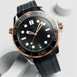 S WATCH MENS dla mężczyzn Profesjonalny nurka morska zegarek automatyczny 42 mm ceramiczny ramka mistrz Waterproof Watches304r