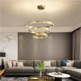 Kronleuchter Moderne Led DIY Ring Decke Industrielle Stil Anhänger Lampe Wohnzimmer Esszimmer Dekor Hängen Licht Hause Glanz Leuchte