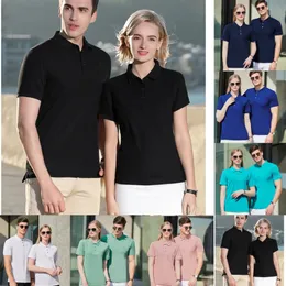 Fashion desiger polo shirts men luxury casual classic women t shirt letter print embroidery lapel short-sleeved tees