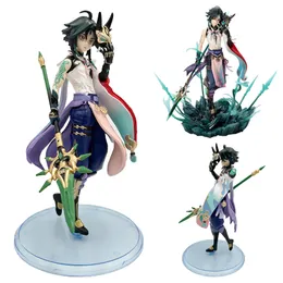 減圧玩具20cm genshin Impact Xiao vilant yaksha anime figure genshin Impact kleeアクションフィギュアPaimon/qiqi collectible dol