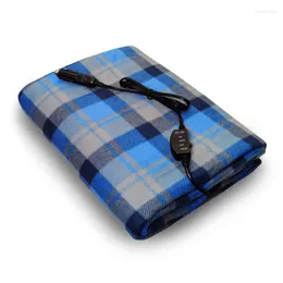 Blankets Electric Heating Blanket Carpets Car 12V Energy Saving Warm Heated Mat One Seat Halloween