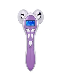 Multifunction Body And Face Slimming Massager Microcurrent LED Light Vibration 3 In 1 Electric Facial Massager With LCD For Home U4021613