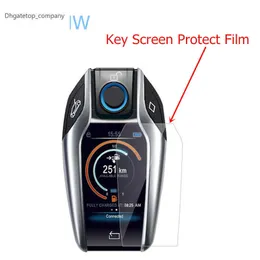 Klucz wyświetlacza ekranu dotykowego Klucz cyfrowy HD Film ochronny Waterproof Film anty-scratch dla BMW X3 X4 X5 i8 730LI 740LI 5/6/7