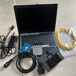 Laptop d630 installato con software ICOM SSD funziona per la scansione dello strumento di programmazione diagnostica BMW ICOM