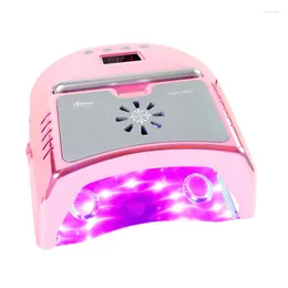 Nail Dryers Design Add Fan Heat Dissipation 72w Dryer Lampara UV Lighting Cordless Rechargeable Foot Nails Led Lamp