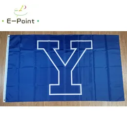 NCAA Yale Bulldogs Flag 3 5ft 90 cm 150 cm Polyester Flaggen Bannerdekoration Fliege Hausgarten Flagge Festliche Geschenke251J