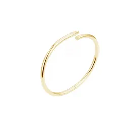 Fashion designer Men & Women Cuff Bracelet Classic Nail Bracelet Couple Crystal 316L Titanium Plating 18K Gold Jewelry gift 2023