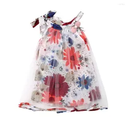 Abiti da ragazza Cute Born Baby Girls Summer Tutu Dress Princess Party Pageant Floral