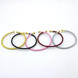 Bangle Fashion Men's and Women's m￥ngsidiga justerbara fl￤tade reparmband med magnet