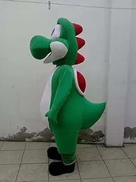 أزياء Yoshi Mascot البالغة هالوين الحفلات الحفلات كراتون شخصية كرنفال عيد ميلاد عيد ميلاد الزي عيد ميلاد الزي