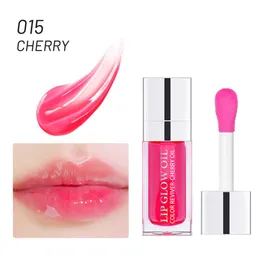 Lip Gloss Liquid Lipstick 6ml Safe Moisturizing Easy Coloring Mirror-like Shine Transparent Daily