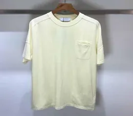 Men039s Tshirts Новая вымытая повседневная сплошная рубашка джокера джокер летняя тенденция с короткими рукавами.