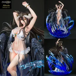 Dekompresyjna zabawka anime figura władca albedo shibuya scramble 1/7 kostium kąpielowy Ver. PCV Figury Figury Statua Statua dla dorosłych Zbiór Model lalki