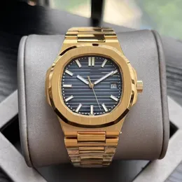 Gorąca sprzedaż zegarek mody Gold PP Casual Watch Sapphire Mechaniczne automatyczne męskie zegarki damskie zegarki ze stali nierdzewnej Danie Star