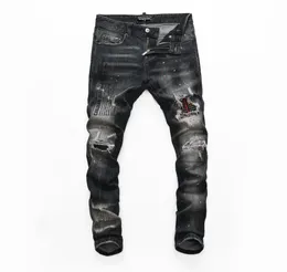 DSQ Phantom Turtle Perfecto Wash Cool Guy Jeans Classic Fashion Man Hip Hop Rock Moto Mens Casual Design Rabled Sceedny Skinny 7379688
