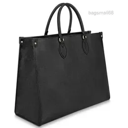 Luxury Designer Bags Women Onthego Handbags Flower Tote Bag Ladie Casual Genuine Leather Shoulder Bags Female Big Purse Handbag MM GM bagsmall68