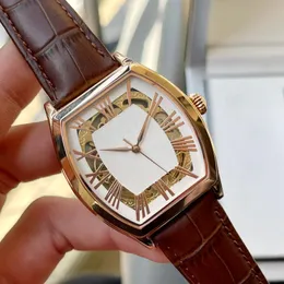 Classic Mans Watch 42 mm de relojes mecánicos automáticos de pulsera de negocios Monteles de pulsera de cuero de negocios Montre de Luxe Watches for Men