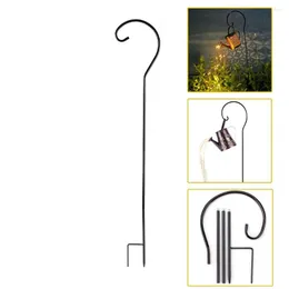 Annaffiatoio solare Staffa per lanterna appesa Supporto in metallo per spruzzi d'acqua da giardino Art Lamp Stand Patio Yard Pathway LED Decor