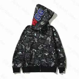 Bapesta hoodies män deisigners varma jackor haws hoody stylist tecknad tryck hoodie bomull bapes hoodie apes hoodie 7234