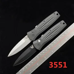 Benchmade BM 3551 Автоматическое автоматическое EDC Tactical Survival Pocket Knife 154 см лезвия T6061 Алюминиевая ручка 535 940 781 Нож 293L