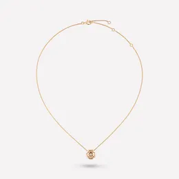 Chan 5 halsband Nytt i LexTrait de Camelia Uxury Fine Jewelry Chain Necklace For Womens Pendant K Gold Heart Designer Ladies Fashion Pearl Saturn Channel