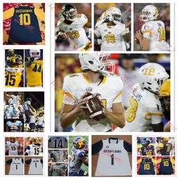 Mens Custom College Football Kent State Golden Flashes 41 Luke Murphy Ahamd Nalls Rocco Nicholl Mario Nunez Keenan Orr Marvin Pierre Ja'Shaun Poke Youth Jerseys