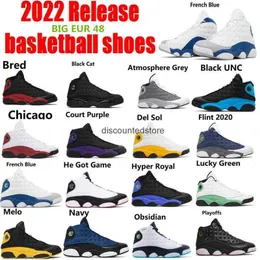 Jumpman 13 retro University Blue Basketball Shoes 13s Navy Obsidian Del Sol Hyper Royal Black Cat 2023 French 13S UNC Sneaker